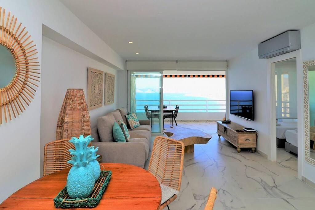 Luxurious 2-Bedroom Apt With Stunning Views, 1St Line On Levante Beach, Benidorm Exterior foto