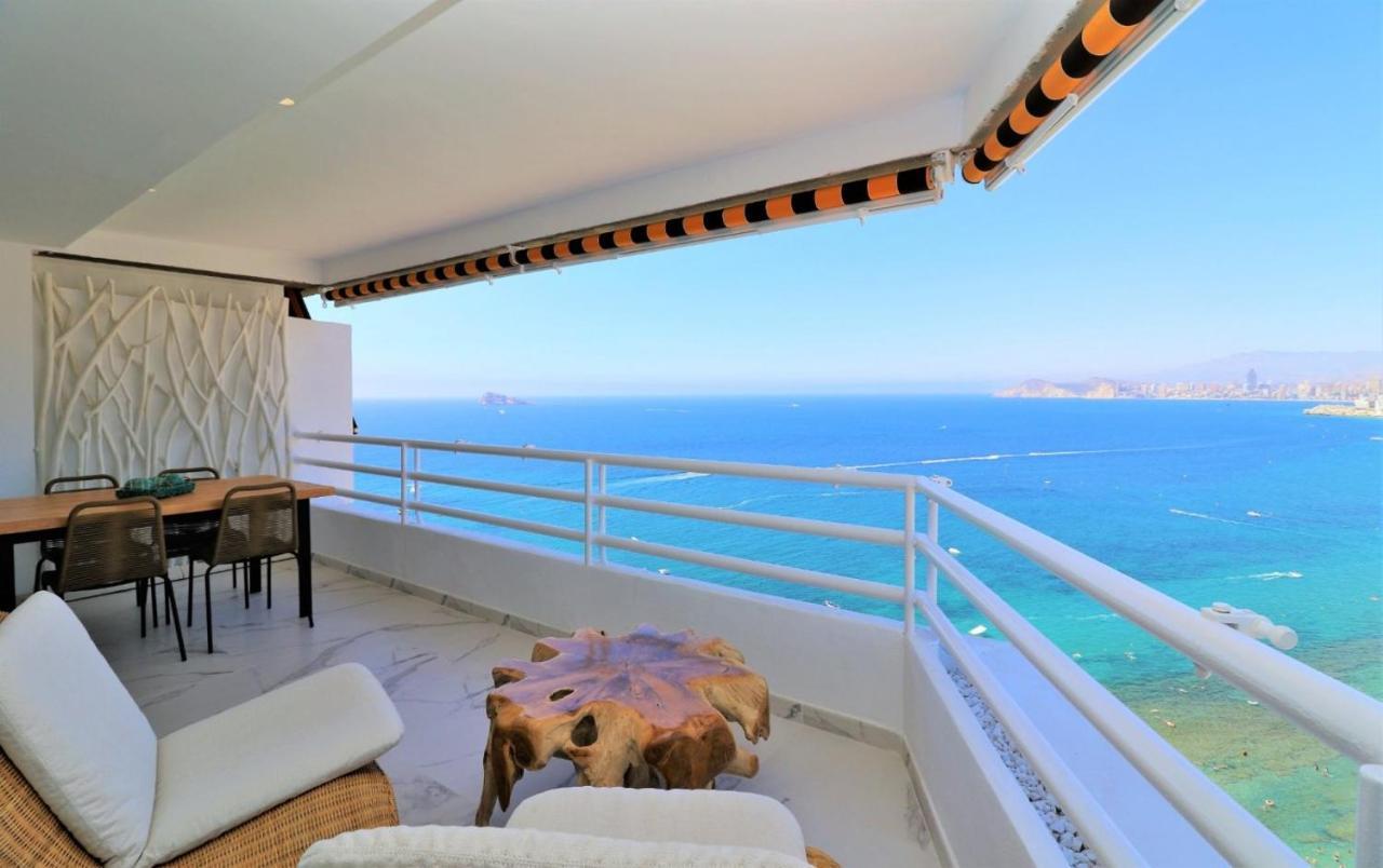 Luxurious 2-Bedroom Apt With Stunning Views, 1St Line On Levante Beach, Benidorm Exterior foto