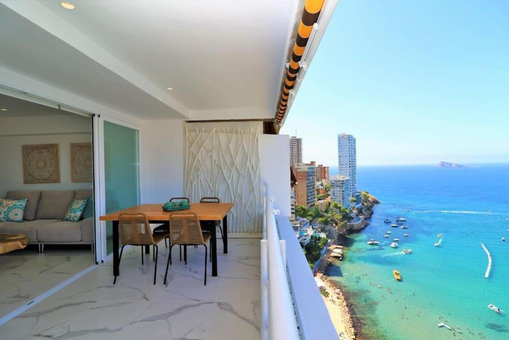Luxurious 2-Bedroom Apt With Stunning Views, 1St Line On Levante Beach, Benidorm Exterior foto