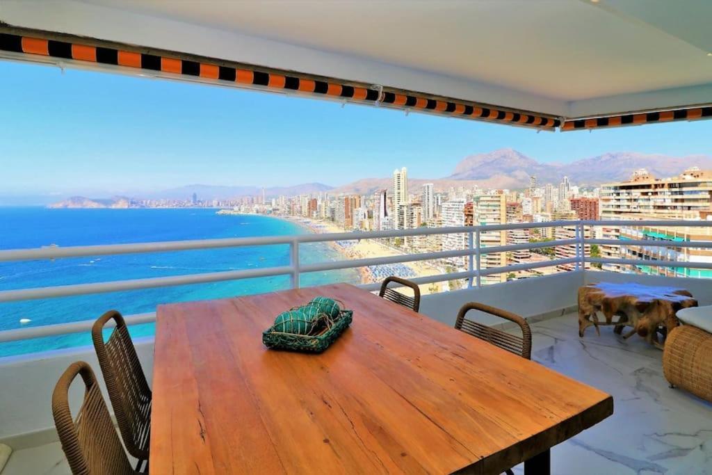 Luxurious 2-Bedroom Apt With Stunning Views, 1St Line On Levante Beach, Benidorm Exterior foto