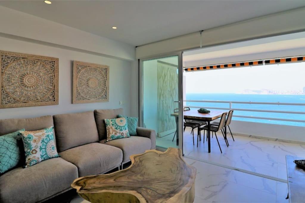 Luxurious 2-Bedroom Apt With Stunning Views, 1St Line On Levante Beach, Benidorm Exterior foto