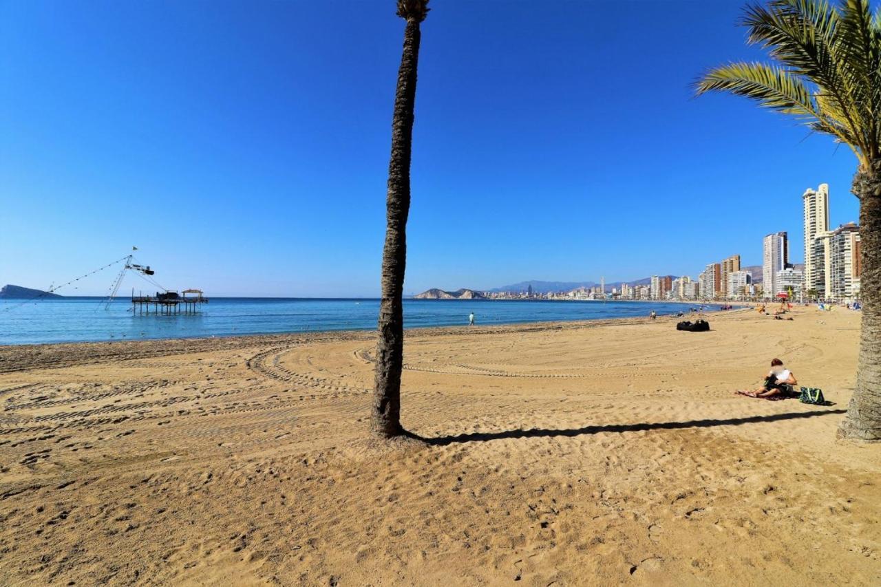 Luxurious 2-Bedroom Apt With Stunning Views, 1St Line On Levante Beach, Benidorm Exterior foto