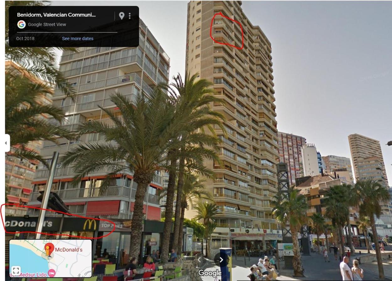 Luxurious 2-Bedroom Apt With Stunning Views, 1St Line On Levante Beach, Benidorm Exterior foto
